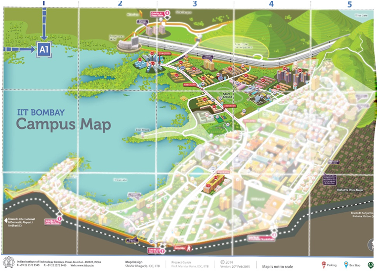 Campus Map  Indian Institute of Technology Bombay