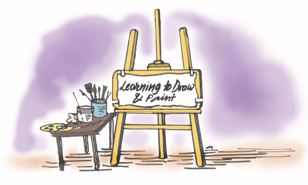 Learning to draw & paint